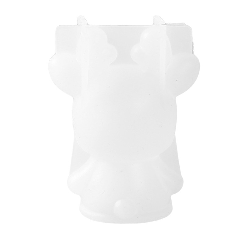 3D jõulude pehme vorm multikas Sika Deer silikoonist isetegemise tööriistad peegel Stereoskoopiline hirvepea vorm DIY kristallist tilga liimivorm