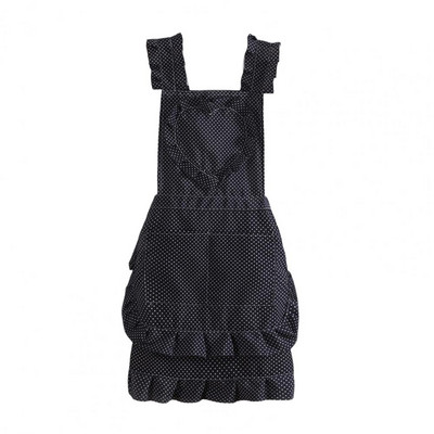 Sorț reutilizabil pentru femei, model elegant, șorț pentru femei, lavabil, textura moale pentru bucătărie