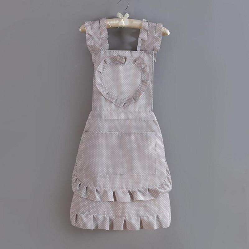 Sorț reutilizabil pentru femei, model elegant, șorț pentru femei, lavabil, textura moale pentru bucătărie