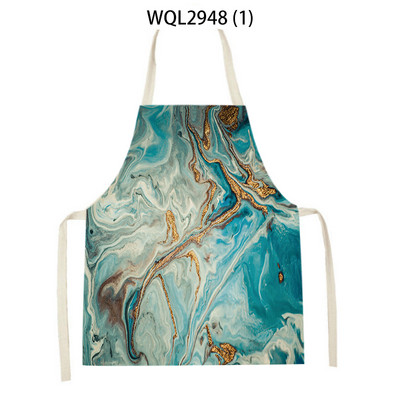 Șorț marmorat șorț creativ de bucătărie cu efect aurit șorțuri pentru femei șorț de gătit pentru petrecere de cină Accesorii pentru copt pentru copii șorț