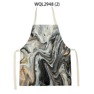 Șorț marmorat șorț creativ de bucătărie cu efect aurit șorțuri pentru femei șorț de gătit pentru petrecere de cină Accesorii pentru copt pentru copii șorț