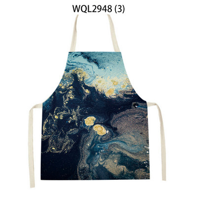 Șorț marmorat șorț creativ de bucătărie cu efect aurit șorțuri pentru femei șorț de gătit pentru petrecere de cină Accesorii pentru copt pentru copii șorț