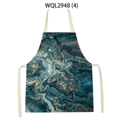 Șorț marmorat șorț creativ de bucătărie cu efect aurit șorțuri pentru femei șorț de gătit pentru petrecere de cină Accesorii pentru copt pentru copii șorț