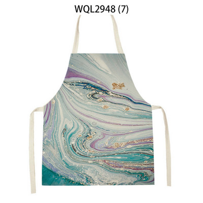 Șorț marmorat șorț creativ de bucătărie cu efect aurit șorțuri pentru femei șorț de gătit pentru petrecere de cină Accesorii pentru copt pentru copii șorț