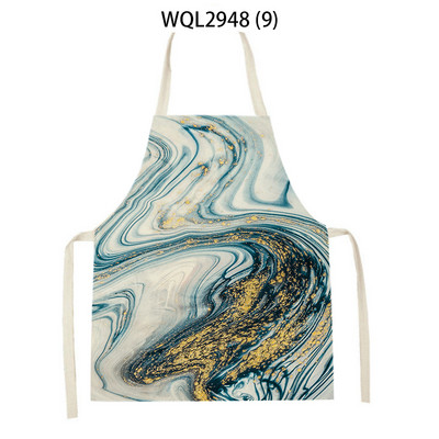 Șorț marmorat șorț creativ de bucătărie cu efect aurit șorțuri pentru femei șorț de gătit pentru petrecere de cină Accesorii pentru copt pentru copii șorț
