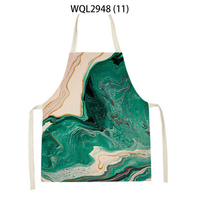 Șorț marmorat șorț creativ de bucătărie cu efect aurit șorțuri pentru femei șorț de gătit pentru petrecere de cină Accesorii pentru copt pentru copii șorț