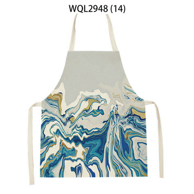 Șorț marmorat șorț creativ de bucătărie cu efect aurit șorțuri pentru femei șorț de gătit pentru petrecere de cină Accesorii pentru copt pentru copii șorț