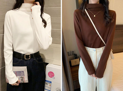 Γυναικεία διάφανη μπλούζα με ψηλό γιακά