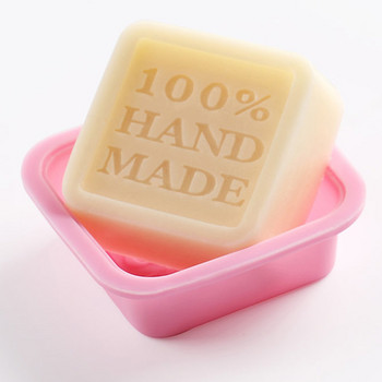 Мултифункционални форми за сапун за приготвяне на сапун Силиконова форма за сапун Кръгова форма за печене на кексчета Форми за ръчна изработка Направи си сам Консумативи за сапун
