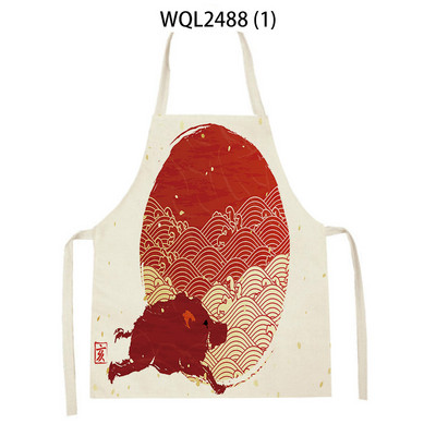 Sorț de bucătărie cu model de melci de koala de desene animate drăguț Accesorii de coacere șorțuri pentru femei Produse de curățare pentru uz casnic