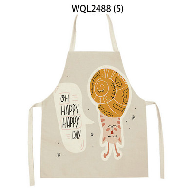 Sorț de bucătărie cu model de melci de koala de desene animate drăguț Accesorii de coacere șorțuri pentru femei Produse de curățare pentru uz casnic