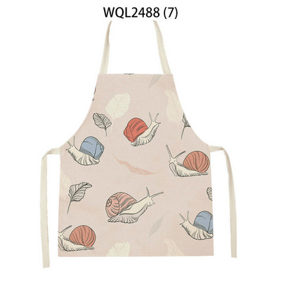 Sorț de bucătărie cu model de melci de koala de desene animate drăguț Accesorii de coacere șorțuri pentru femei Produse de curățare pentru uz casnic