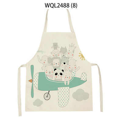 Sorț de bucătărie cu model de melci de koala de desene animate drăguț Accesorii de coacere șorțuri pentru femei Produse de curățare pentru uz casnic