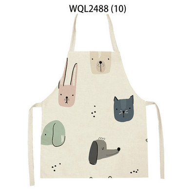 Sorț de bucătărie cu model de melci de koala de desene animate drăguț Accesorii de coacere șorțuri pentru femei Produse de curățare pentru uz casnic