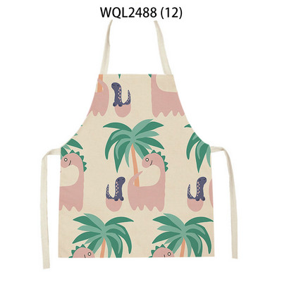 Sorț de bucătărie cu model de melci de koala de desene animate drăguț Accesorii de coacere șorțuri pentru femei Produse de curățare pentru uz casnic