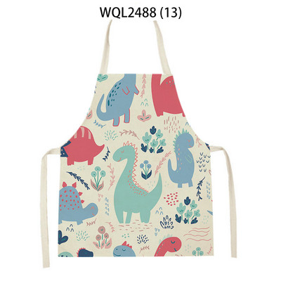 Sorț de bucătărie cu model de melci de koala de desene animate drăguț Accesorii de coacere șorțuri pentru femei Produse de curățare pentru uz casnic