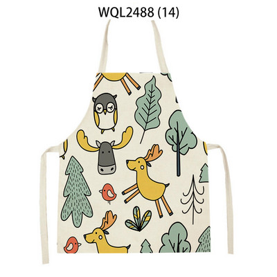 Sorț de bucătărie cu model de melci de koala de desene animate drăguț Accesorii de coacere șorțuri pentru femei Produse de curățare pentru uz casnic