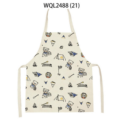 Sorț de bucătărie cu model de melci de koala de desene animate drăguț Accesorii de coacere șorțuri pentru femei Produse de curățare pentru uz casnic