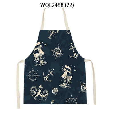 Sorț de bucătărie cu model de melci de koala de desene animate drăguț Accesorii de coacere șorțuri pentru femei Produse de curățare pentru uz casnic