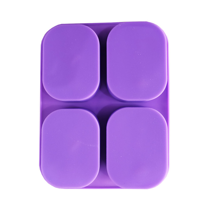 4 skylių purpurinės žvakės formos virtuvės reikmenys berniuko angelo / mergaitės angelo fondanto torto dekoravimas silikonas, pasidaryk pats, rankų darbo muilas