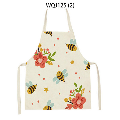 Αμάνικα ποδιές κουζίνας με μοτίβο μέλισσας Αμάνικα Παιδικά για το σπίτι Αξεσουάρ ψησίματος Υλικά καθαρισμού Αμάνικο Pinafore