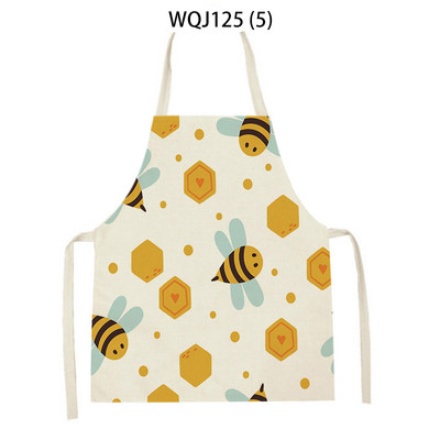Αμάνικα ποδιές κουζίνας με μοτίβο μέλισσας Αμάνικα Παιδικά για το σπίτι Αξεσουάρ ψησίματος Υλικά καθαρισμού Αμάνικο Pinafore