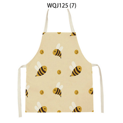 Αμάνικα ποδιές κουζίνας με μοτίβο μέλισσας Αμάνικα Παιδικά για το σπίτι Αξεσουάρ ψησίματος Υλικά καθαρισμού Αμάνικο Pinafore
