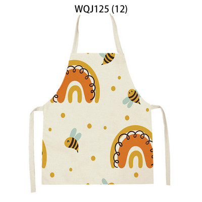 Αμάνικα ποδιές κουζίνας με μοτίβο μέλισσας Αμάνικα Παιδικά για το σπίτι Αξεσουάρ ψησίματος Υλικά καθαρισμού Αμάνικο Pinafore