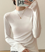 Naiste vabaaja pikkade varrukatega pluus