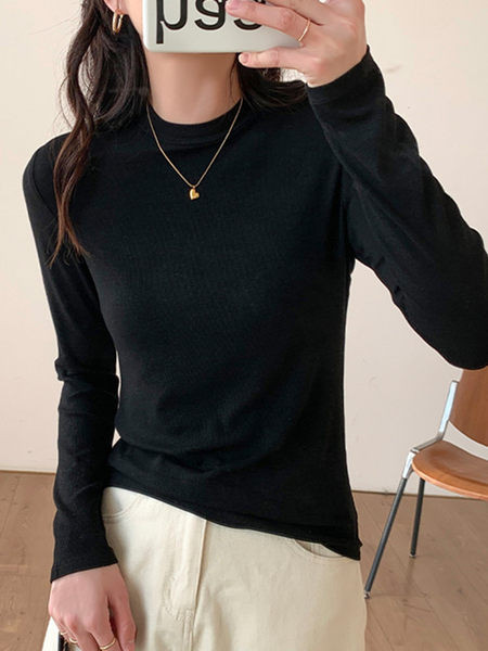 Naiste vabaaja pikkade varrukatega pluus