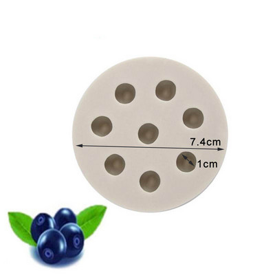 1db Rózsaszín/szürke szilikon tortaforma konyhai kellékek barkács sütőeszköz Többcélú epres szappan gyertyaforma otthoni dekoráció S/L