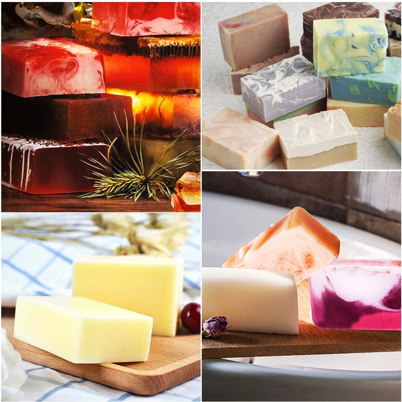 Szilikon forma szappan formák gyertya 6 lyukú négyzet alakú gyertyák torta készítéséhez barkácsolás csokoládé kézművesség varrás házi kert