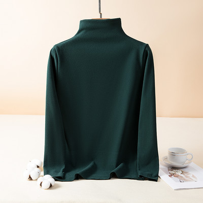 Bluza casual dama - cu guler inalt