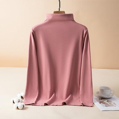 Bluza casual dama - cu guler inalt