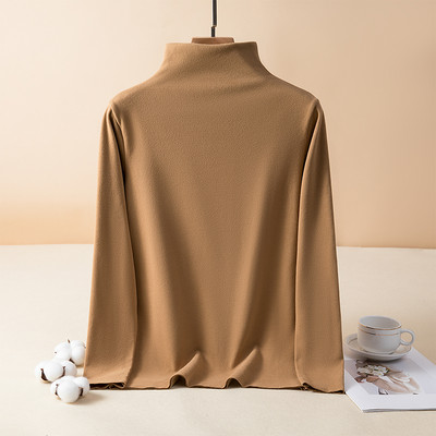 Bluza casual dama - cu guler inalt