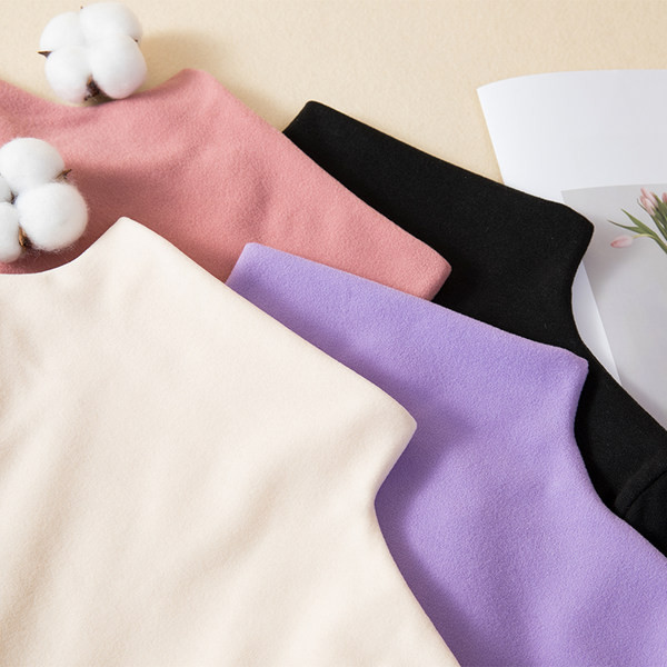 Bluza casual dama - cu guler inalt