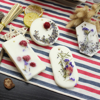 Направи си сам Силиконова глина Таблетки за ароматерапия Форми Висящи орнаменти Восъчни форми Форма за сапун с цветя Аксесоари за занаяти Форма за сапун