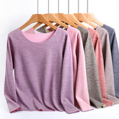 Vabaaja pluus – ovaalse kaelusega