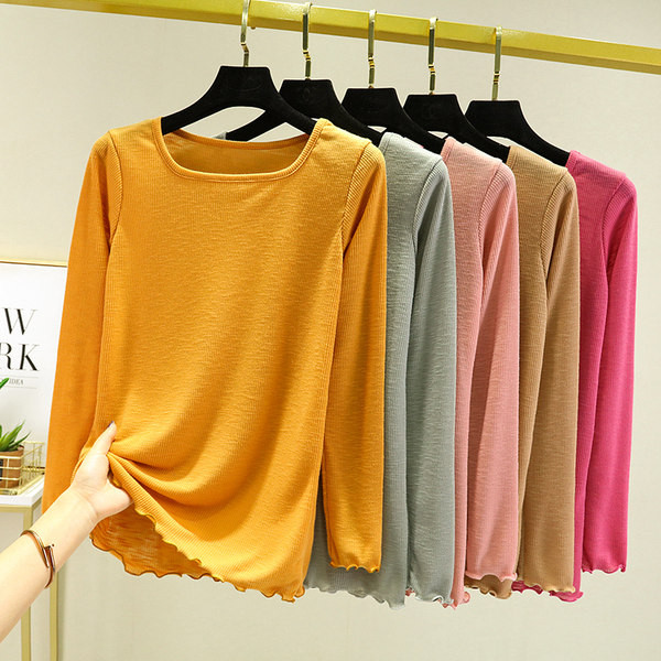 Bluză casual cu gât pătrat pentru femei