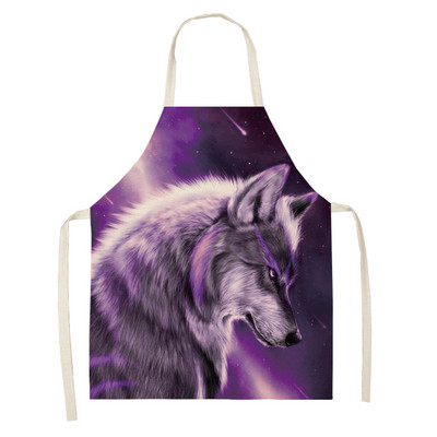 1tk Hundi öömustripuhastuskunst põlled Kodus Toiduvalmistamise tarvikud Köökpõll Kokarõivad Linased põlled naistele Aventais