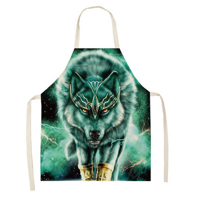 1tk Hundi öömustripuhastuskunst põlled Kodus Toiduvalmistamise tarvikud Köökpõll Kokarõivad Linased põlled naistele Aventais