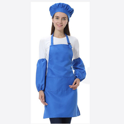 Mood täiskasvanutele mõeldud polüestrist rippuv kaelusega põll Köök Restoran Toiduvalmistamine Küpsetamine Ettekandja töö Kohandatud LTablier Delantal Logo põll