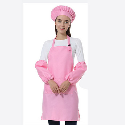 Mood täiskasvanutele mõeldud polüestrist rippuv kaelusega põll Köök Restoran Toiduvalmistamine Küpsetamine Ettekandja töö Kohandatud LTablier Delantal Logo põll