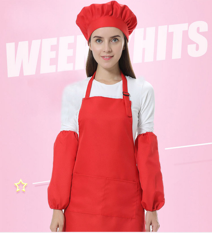 Mood täiskasvanutele mõeldud polüestrist rippuv kaelusega põll Köök Restoran Toiduvalmistamine Küpsetamine Ettekandja töö Kohandatud LTablier Delantal Logo põll