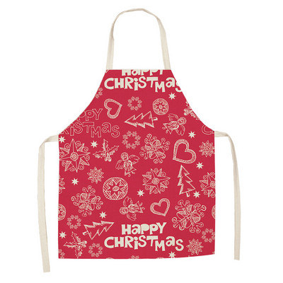 Jõulupõlled Kaunistused Varrukateta Toiduvalmistamine Multifilm Jõuluvana Põder Lumemees Linane kleit naistele Mehed Lapsed Köök Lapsed