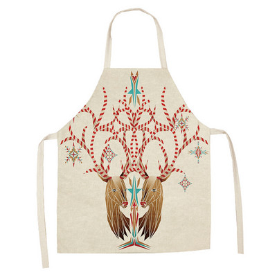 Jõulupõlled Kaunistused Varrukateta Toiduvalmistamine Multifilm Jõuluvana Põder Lumemees Linane kleit naistele Mehed Lapsed Köök Lapsed