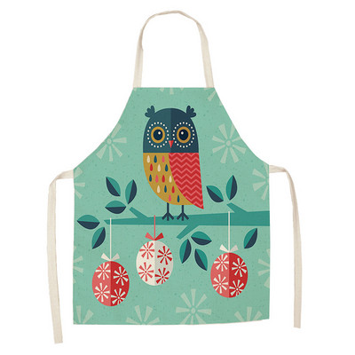 Jõulupõlled Kaunistused Varrukateta Toiduvalmistamine Multifilm Jõuluvana Põder Lumemees Linane kleit naistele Mehed Lapsed Köök Lapsed