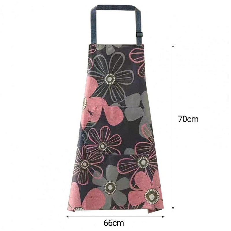 Șorț de bucătărie rezistent la ulei, anti-fouling, reglabil, stil nordic, pentru adulți, șorț de gătit pentru cafenea