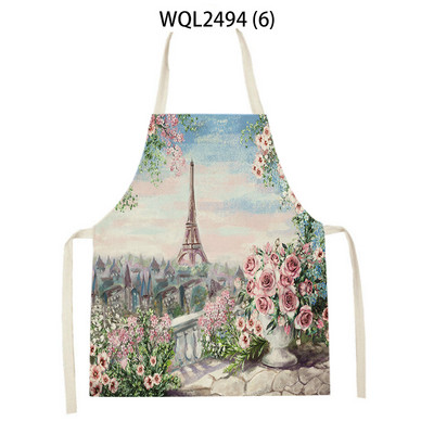 Γυναικεία Ορεινή Ποδιά Κουζίνας Εκτύπωση Ποδιά Κουζίνας Ανδρικά μοτίβο κτιρίου Ποδιές ψησίματος Είδη οικιακής καθαριότητας Ποδιές μαγειρικής