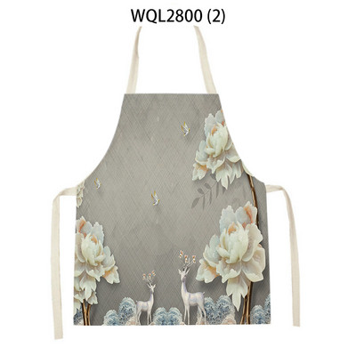Copii adulți Animale Căprior Cal imprimate șorțuri de bucătărie Curățenie acasă Panouri Accesorii pentru copt Libelula Flori șorț